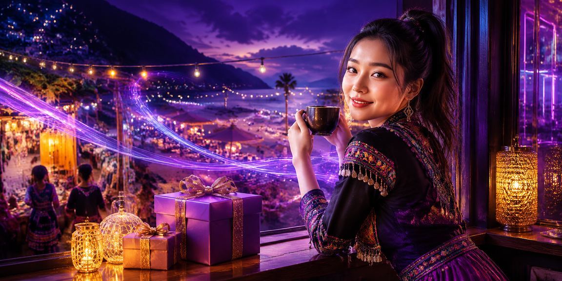 Người dùng Sapa theo dõi thông tin khuyến mãi hoàn trả trên điện thoại